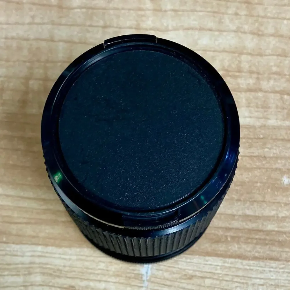 Vintage manual focus zoom lens.